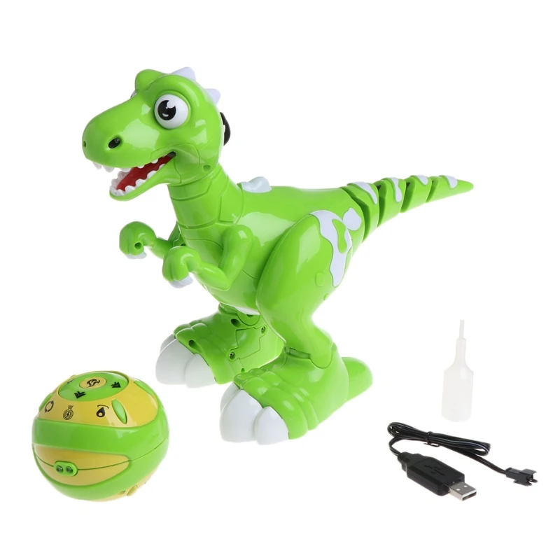 

Remote brain game Control Interactive Dinosaur Dancing Music Mist Breathing Toy Child Gifts
