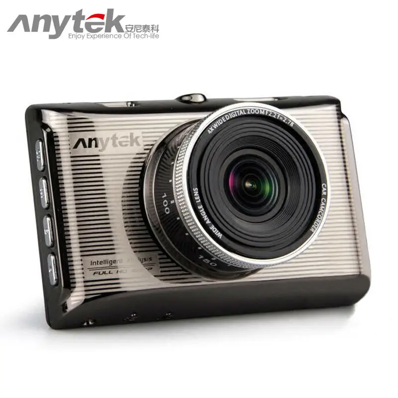 Оригинальный Автомобильный видеорегистратор anytek X6 1080P full hd Автоматическая