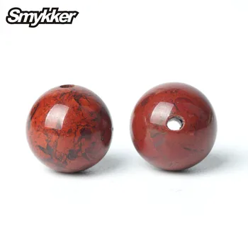 

New Natural Stone Beads Red Blood Jasper Gemstone Loose Gem Bead 6/8/10mm Vintage Jewelry Making Accessories For Muslim Rosary
