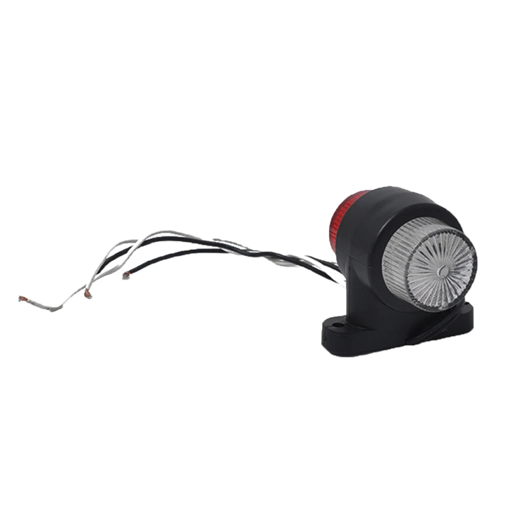 8 LED Forklift Truck RED+WHITE Warning Lamp Safety Working Light 10-24V IP68