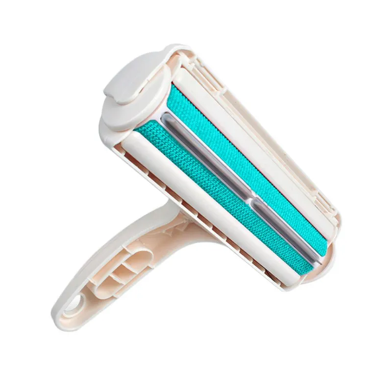

2-Way Pet Hair Remover Roller Fur Removing Lint Brush Dog Cat Animals Hair Cleaning for Car Dog Clothing Couch Bed Sofa Carpets