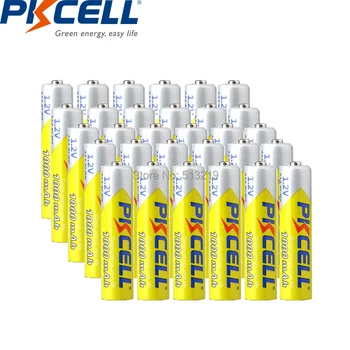 

32PCS PKCELL AAA 1000MAH 1.2V NIMH Battery aaa rechargeable batteries and 8pcs battery box for aa aaa battery
