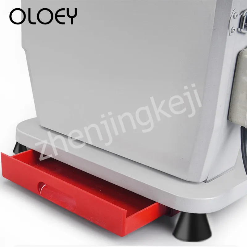 Desktop Electric Slicer Saw Bone Machine Meat Slicer Stainless Steel Tick Mark Aluminum Alloy Body High Power Preservative