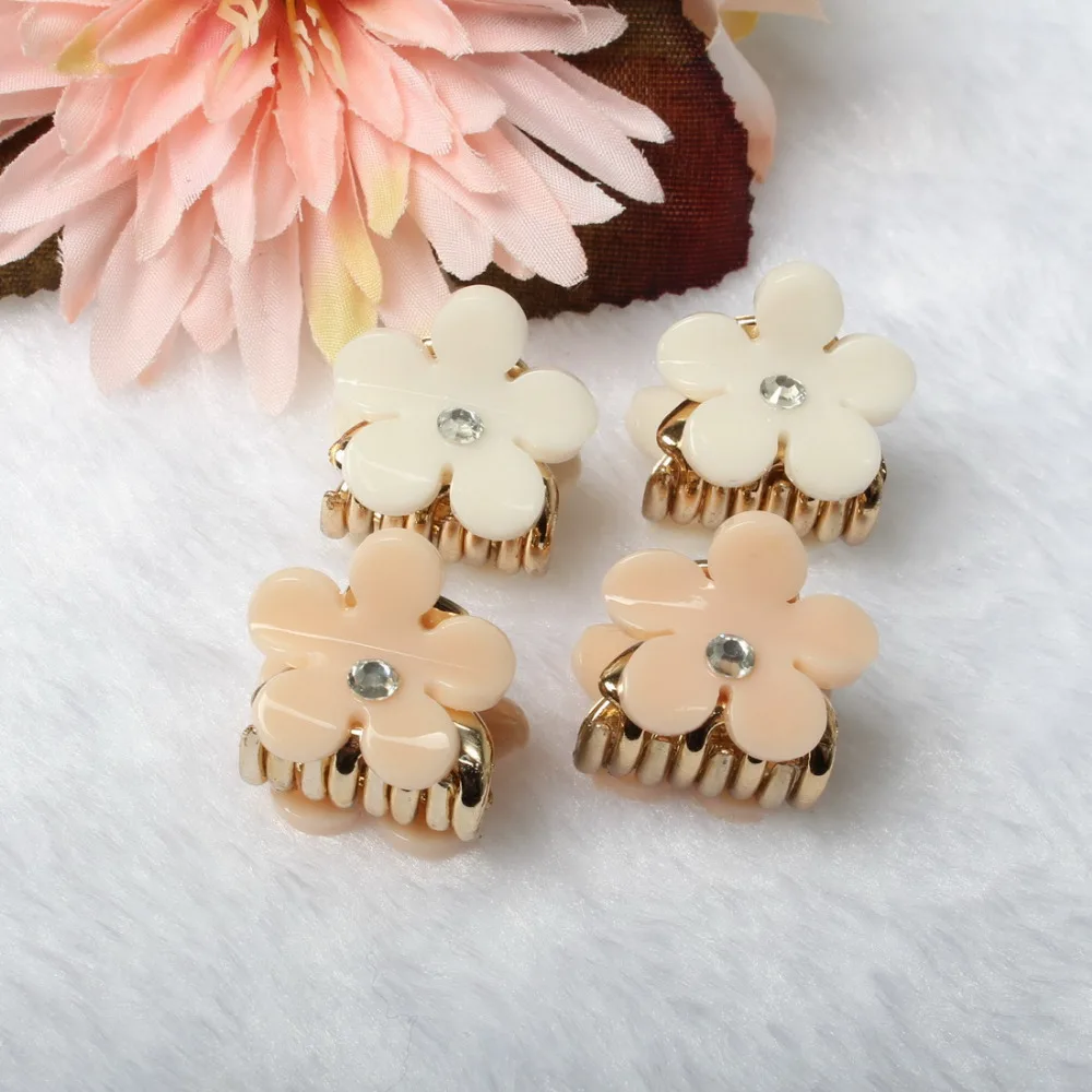Детский пластиковый мини зажим для волос 2 см|hair clip clamp|small plastic hair clipsfashion accessories |