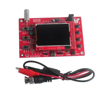 

DSO138 Digital Oscilloscope Fully Welded Assembled 2.4" TFT Open Source 1Msps + Probe