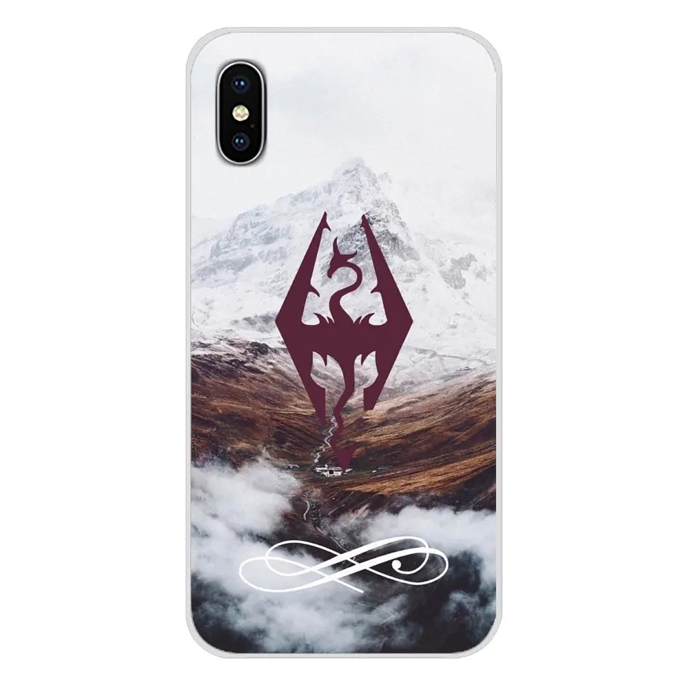 Аксессуары для телефона Чехлы Huawei Mate Honor 4C 5C 5X 6X 7 7A 7C 8 9 10 8C 8X 20 Lite Pro Skyrim логотип