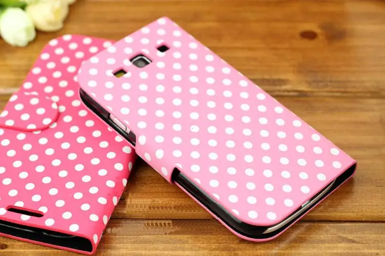 Mobile phone protection shell lovely wave For Samsung S3 clamshell mobile set cover i9300 flip i9308 |
