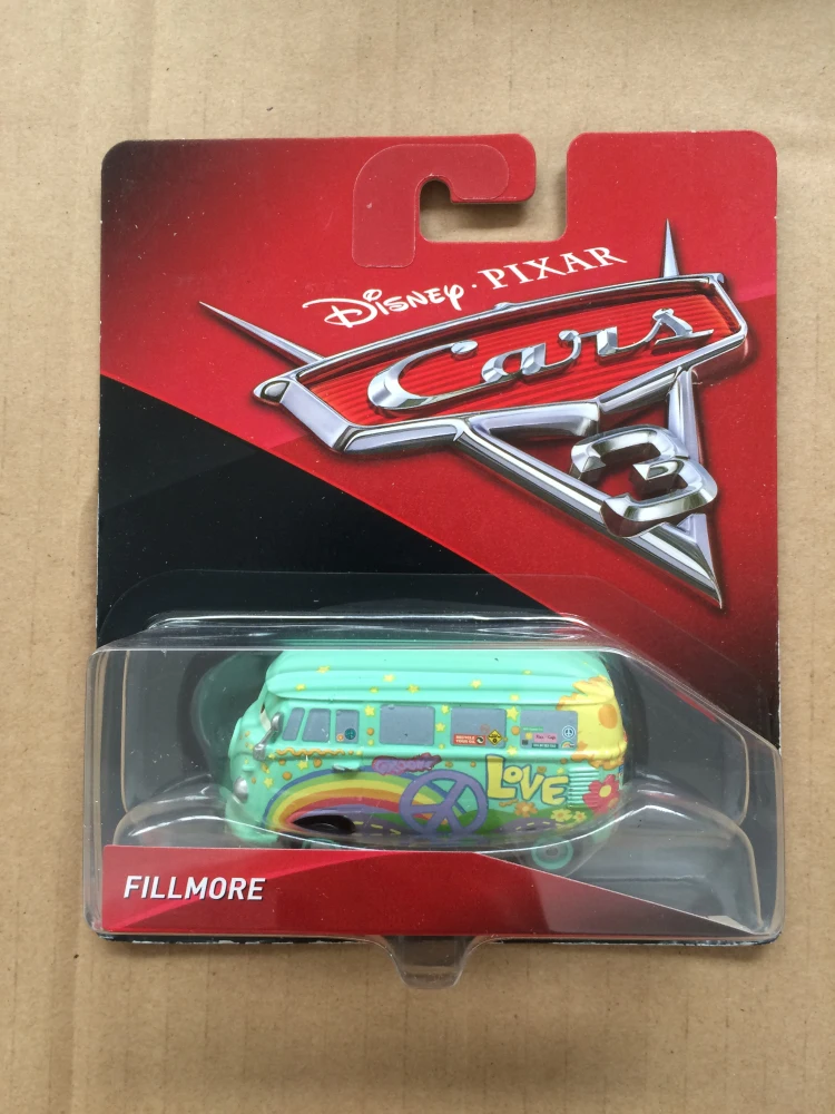 155 Original Disney Pixar Cars 3 Alloy Car Models FILLMORE Toy Boy