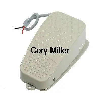 

15cm Cable Hands Free Nonslip Foot Control On Off Switch AC 220V 10A FS-3