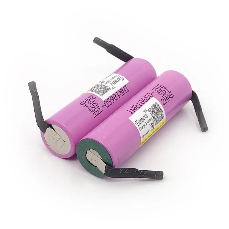 18650 battery inr18650 35e Turmera For samsung 18650 3500mAh 13A with strips for bike battery screwdriver battery 18650 battery inr18650 35e Turmera For samsung 18650 3500mAh 13A with strips for bike battery screwdriver battery