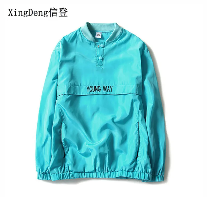 XingDeng الأزياء واقية منفذها سترة الرجال المد العلامة التجارية قبالة جديد عاكسة سترة كبيرة حجم 4XL chaqueta هومبر