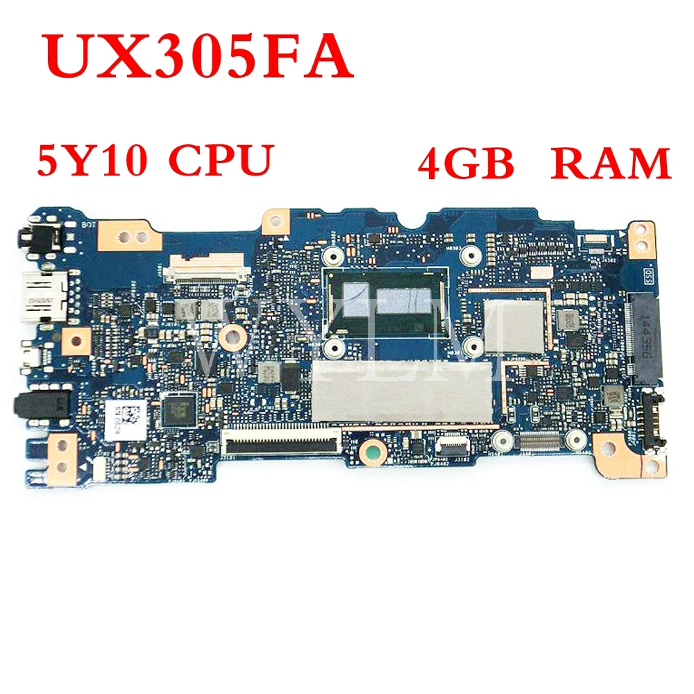  UX305FA With 5Y10 CPU 4GB memory motherboard REV2.0 For ASUS UX305F UX305 U305F Laptop 100% Tested 