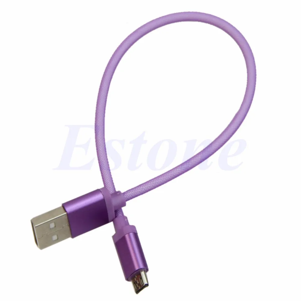 Короткий микро-usb Зарядное устройство кабель для синхронизации данных, кабель провод для Samsung Galaxy S3 S4 htc LG