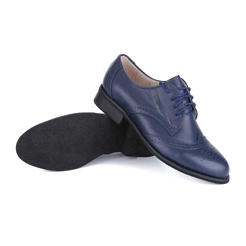 Casual Novo Derby Black Esculpida Dos Bullock Genuíno Brogue Do Up apricot Da Vintage Flats Couro Homens Homem Sapatos Lace Forma Oxford blue Sapato Novos 2018 White YqraYnf1