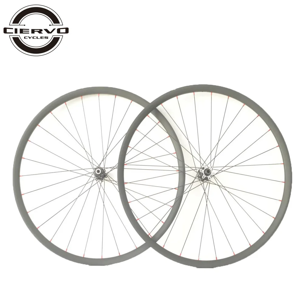 

1155g 650B MTB XC Tubeless Carbon Wheelset 25mm x 27mm Hookless 27.5er 27.5" Straight pull Clincher Wheels 15X100 12X142 24H 28H
