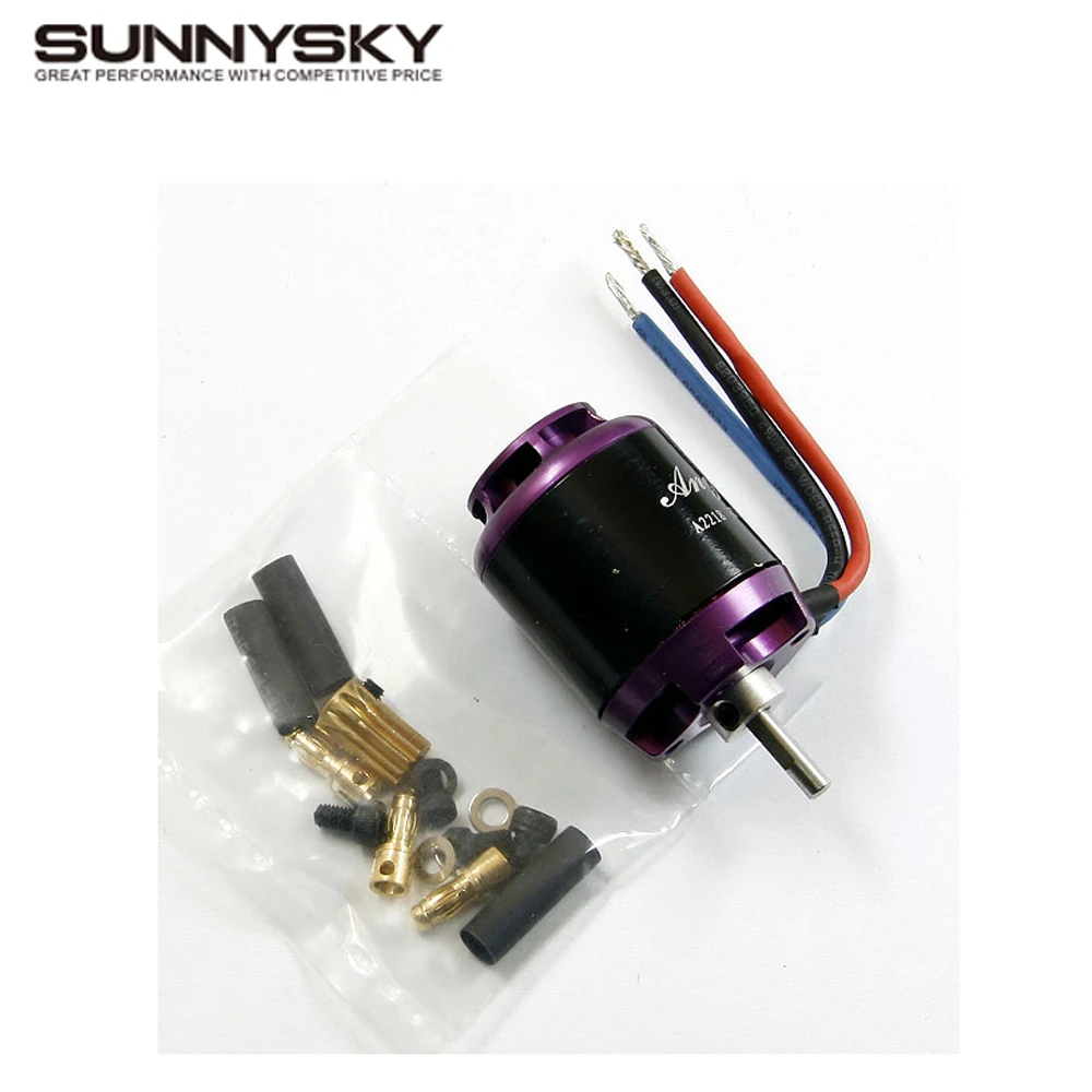

1pcs Sunnysky A2218 3S 2000KV 3950KV 12T Brushless Motor For Trex 400 450 Size RC Helicopter