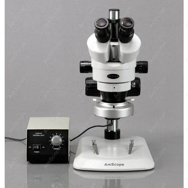 Стерео зум микроскоп AmScope поставки 3.5X 90X стерео w Алюминий 80 LED свет + 3MP