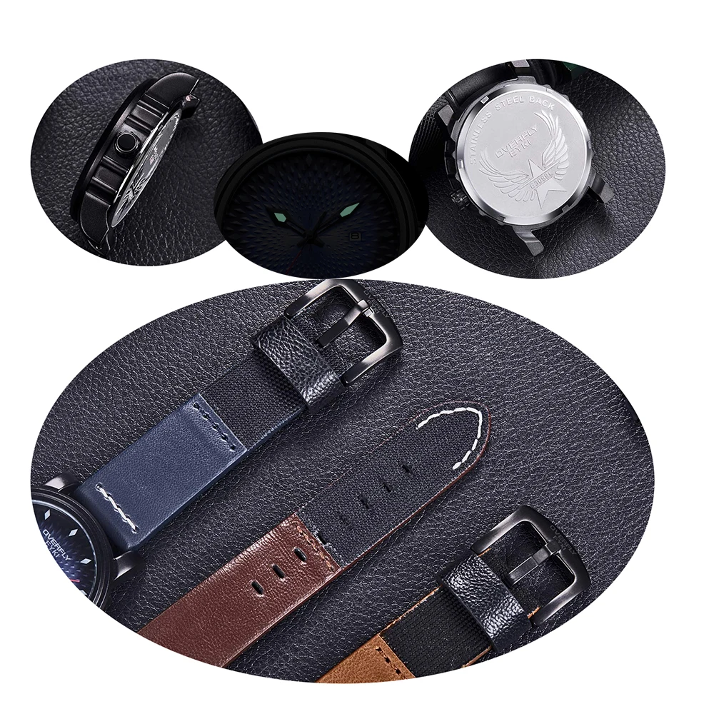 EYKI Watch Man Sport Watches Waterproof Clock Men Watches Military Luxury Men's Watch Male Luminous Pointer Quartz Wristwatch