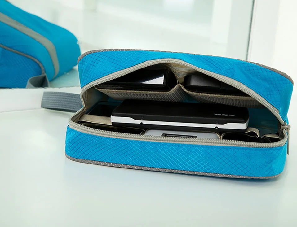 Makeup Usb Data Travel Electronic Accessories Cable Organizer Bag Large Travel Bag Organizer Electronic Multi-Functional (9)