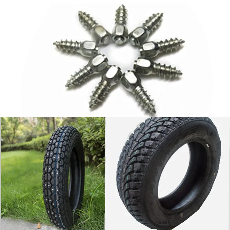 100pcs Winter Car SUV ATV Tire Protector Anti Slip Screw Stud Tyre