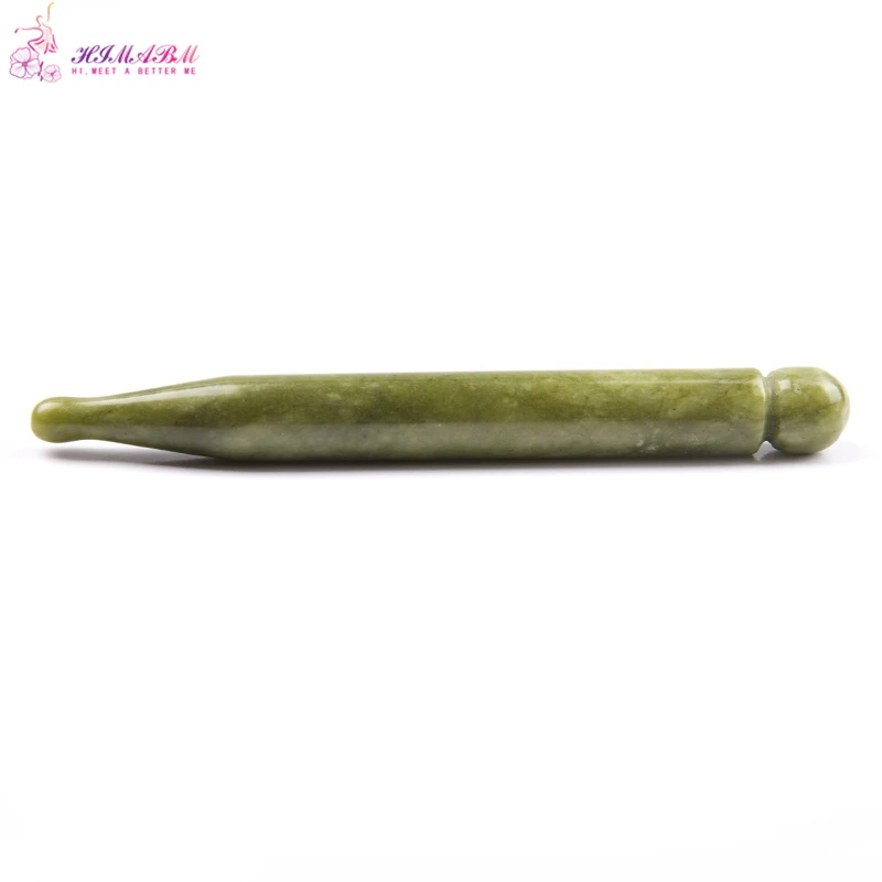 HIMABM Natural jade massage stick massage wands for Chinese medicine acupuncture promote blood circulation Wrinkle reduction HIMABM Natural jade massage stick massage wands for Chinese medicine acupuncture promote blood circulation Wrinkle reduction
