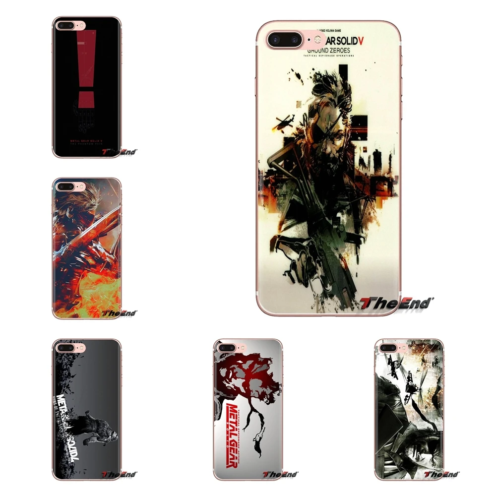 

For iPod Touch Apple iPhone 4 4S 5 5S SE 5C 6 6S 7 8 X XR XS Plus MAX Metal Gear Solid V Solid Snake Art Silicone Phone Bag Case