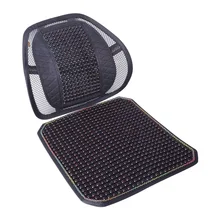 KKYSYELVA поясничная поддержка для офисного стула грузовика автомобиля Авто поддержка s Талия Подушка для автомобиля задний массажер