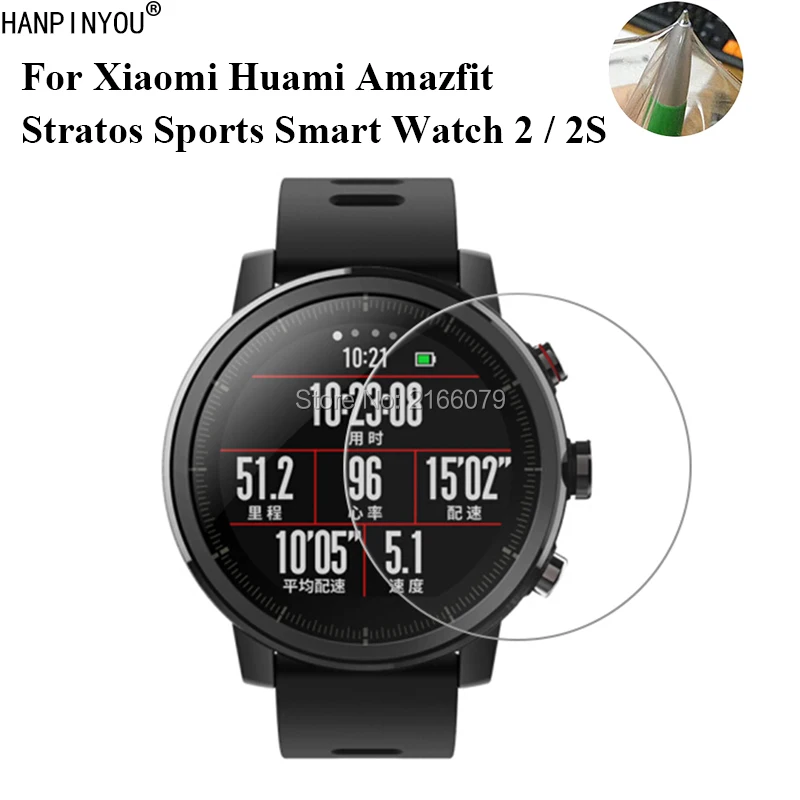 5 шт. для спортивных смарт часов Xiaomi Huami Amazfit Stratos Pace 2 2S мягкая защитная пленка