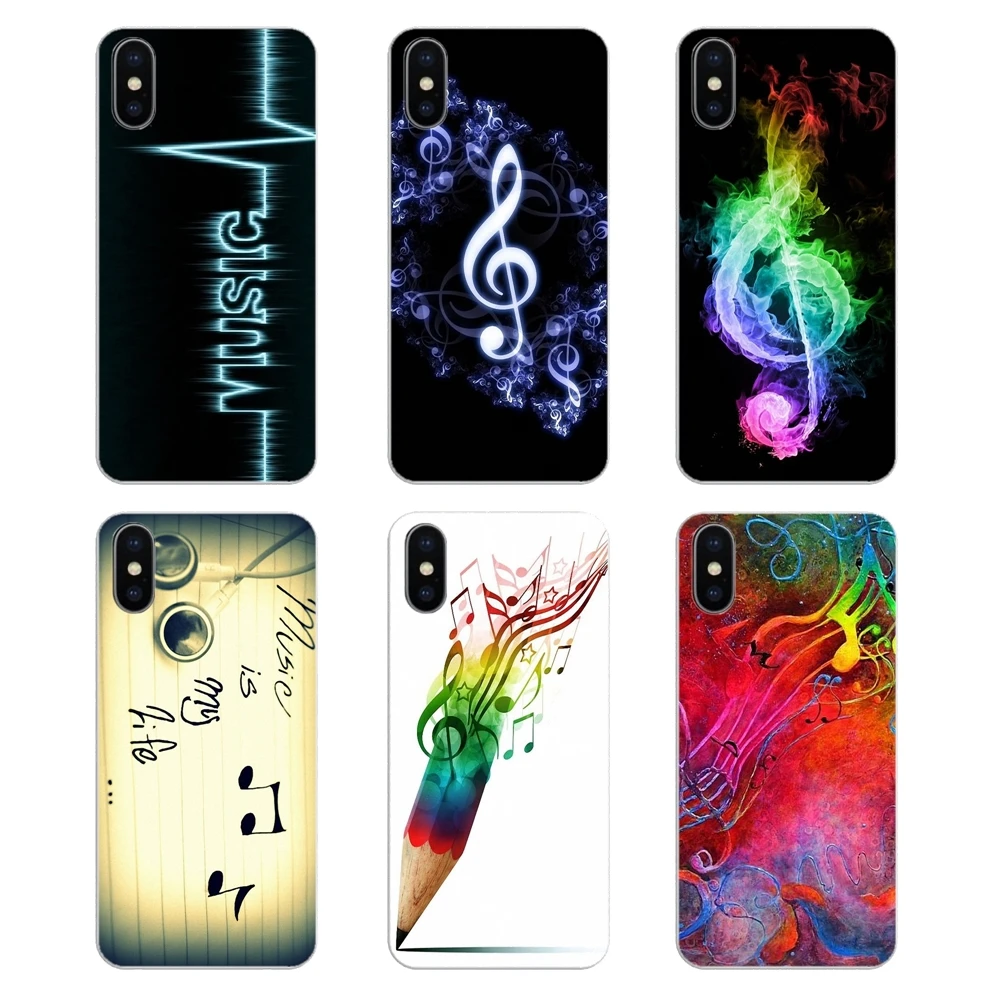 music is my life Art Pattern Print For LG G7 Q6 Q7 Q8 Q9 V30 X Power 2 3 OnePlus 3T 5T 6T Soft Transparent Shell Covers |