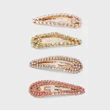 Dvacaman ZA роскошный очаровательный со стразами водные заколки для волос для женщин девочек свадебные стильные яркие Стразы шпильки аксессуары