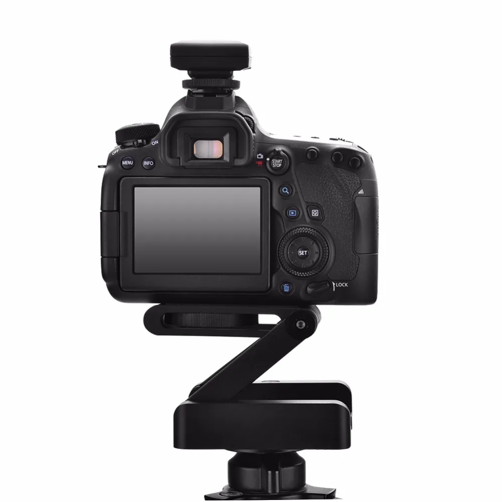 Z Type Tilt Flexible Folding Tripod Head 1/4" Mounting Screw for Nikon