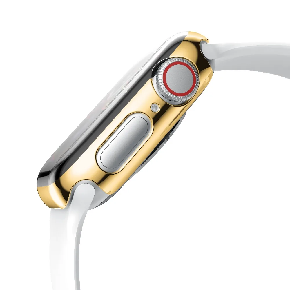 Защитный чехол для Apple Watch Series 4 5 40 мм 44 мм Защитная пленка для часов iWatch Series 4 5 Аксессуары