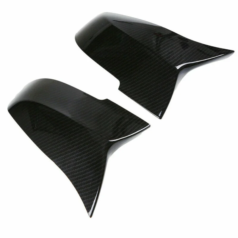 1 Pair of Car Rearview Mirror Covers For BMW M3 F20 F30 F34 F36 Carbon Fiber Side Mirror Cap Mirror Cover car accessories