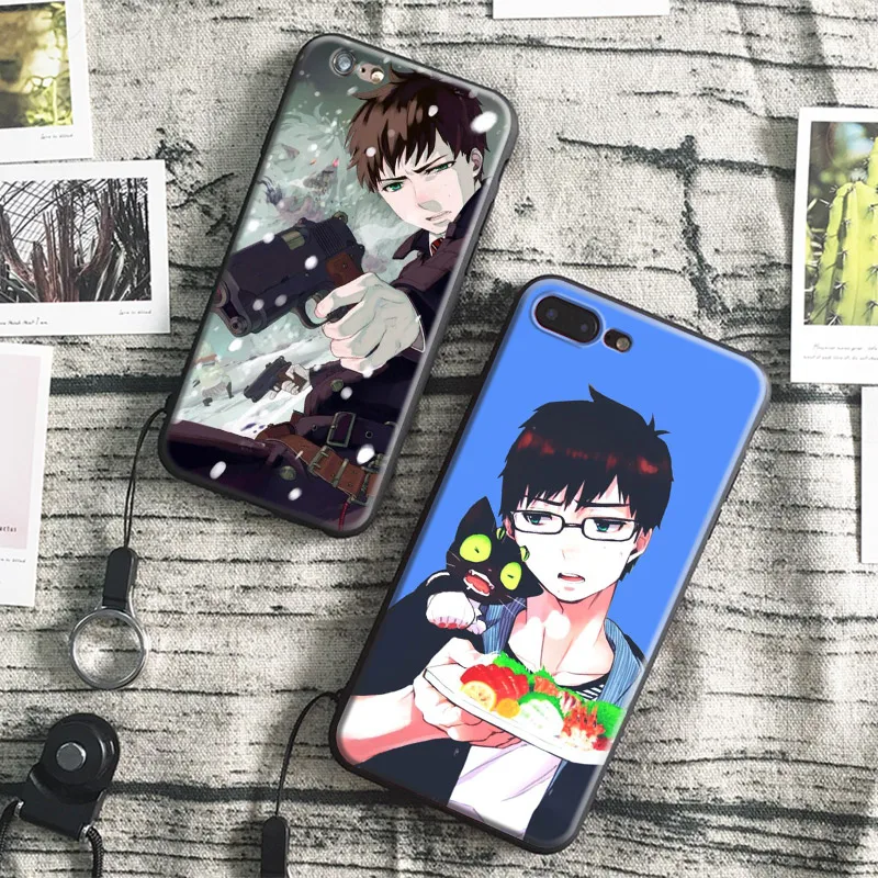 

Yukio Okumura Ao no Blue Exorcist Soft Silicone Phone Case Cover Shell For Apple iPhone 6 6s 6Plus 6sPlus 7 8 7Plus 8Plus X