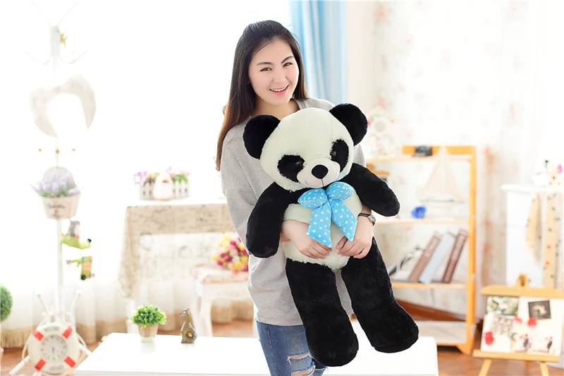 55/75 см, 1 штука, большой размер, панда, плюшевая игрушка, кукла, медведь, подушка, мультяшная панда, кукла, детские игрушки, подарок на день рождения для детей