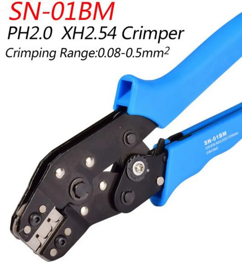 SN 01BM Crimp Tool for JST, ZH1.5, 2.0PH , 2.5XH,EH, SM, & Servo