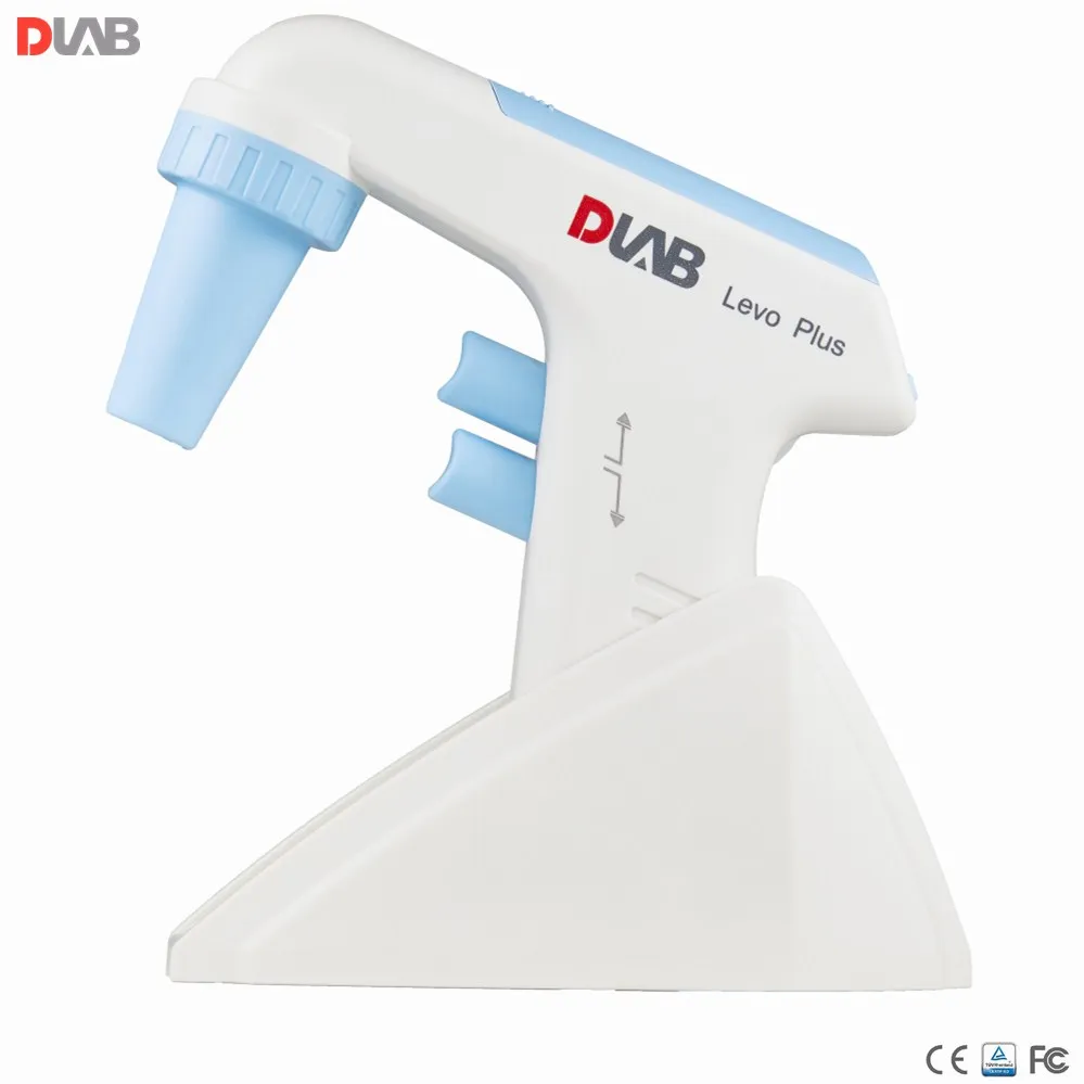 Large Capacity Electronic Pipette Pump DLab Levo Plus Pipette Filler 0.