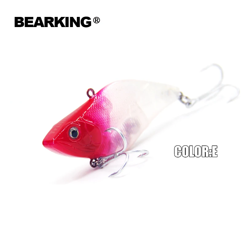 2015 fishing tackle Hot Model 5pcs/lot A+ fishing lures, 5 assorted colors, bearking 70mm 14g, hard baits sinking Free shipping