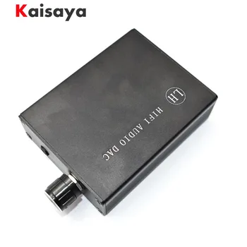 

HiFi Digital Audio Decoder DAC ES9023 PCM2706 External OTG Sound Card with AD823 Headphone Amplifier