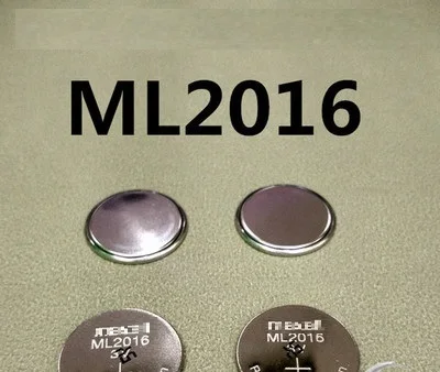 

2pcs/lot ML2016 MAXELL 3V rechargeable button battery Replaces CR2016