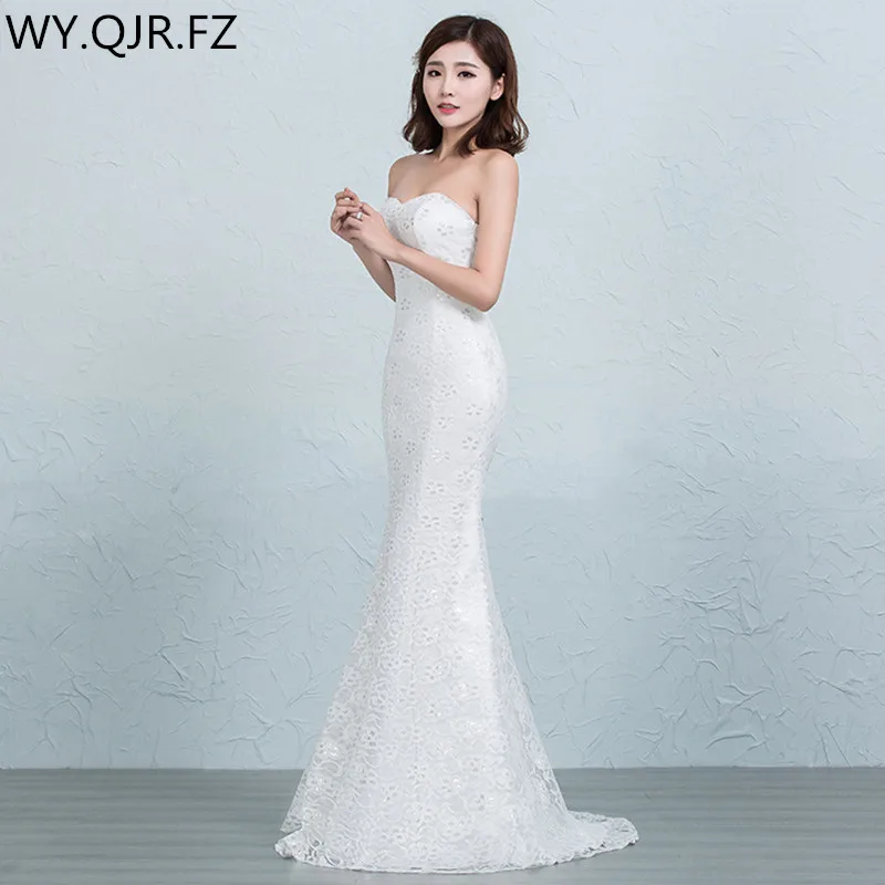 Dm 2670twb Wedding Dress Lace Up Pring 2019 New Fish Tail Sexy