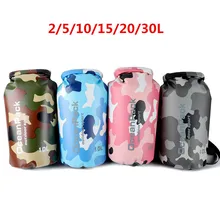 5/15/20/30L Открытый водонепроницаемый мешок сухой мешок рюкзак каяк Рафтинг Спорт Плавание хранения кемпинг дорожные наборы речной треккинг Сумка