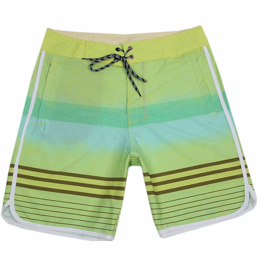 Пляжные спортивные шорты, водонепроницаемые шорты для серфинга, мужские шорты для плавания, мужские, эластичные брендовые Бермуды