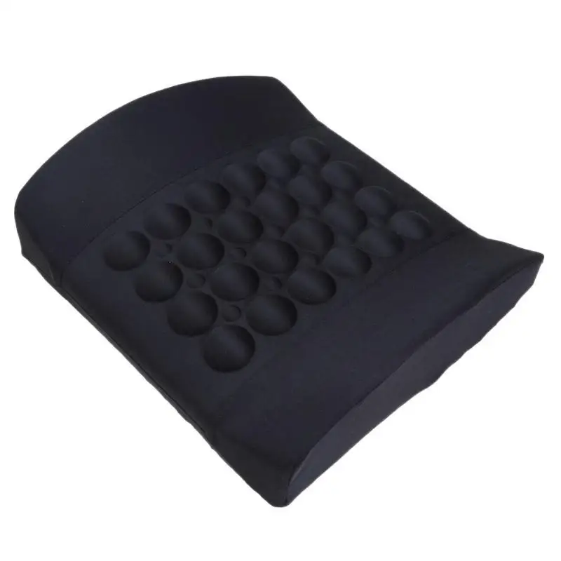 VODOOL универсальный Электрический массаж автомобиля спинка поддержка поясницы подушка безопасности талии стул подушка Высокое качество