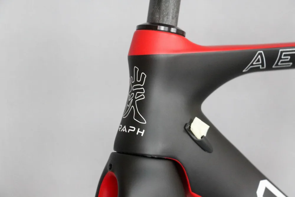 SERAPH Aero road carbon frame FM268, китайский углеродистый каркас, areo рама для гоночного велосипеда