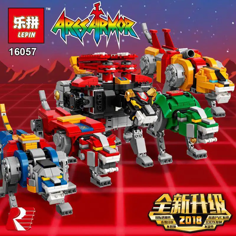 

PRESELL DHL LEPIN 16057 Voltron 2600PCS Defender of The Universe Compatible Legoings 21311 Model Building Kits Blocks Bricks Toy