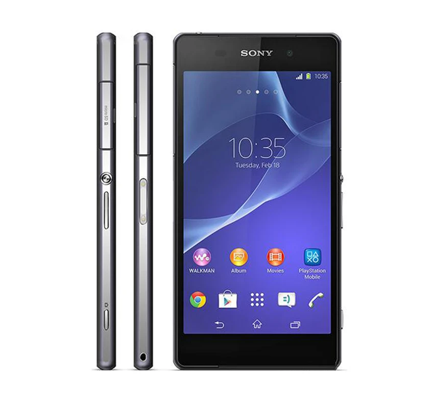 Sony Xperia Z2 смартфон D6503 5," четырехъядерный 3 ГБ ОЗУ+ 16 Гб ПЗУ мобильный телефон LTE 4G