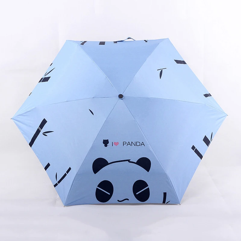 Creative Mini High Quality Anti Sun Compact Folding Pocket Umbrella Women//Kids