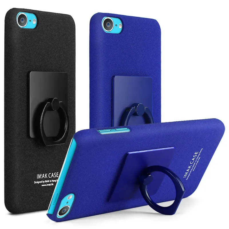 Imak cowboy hard case and screen protector for Apple Ipod Touch6 Back Cover with Finger Ring Holder kickstand touch 6 |