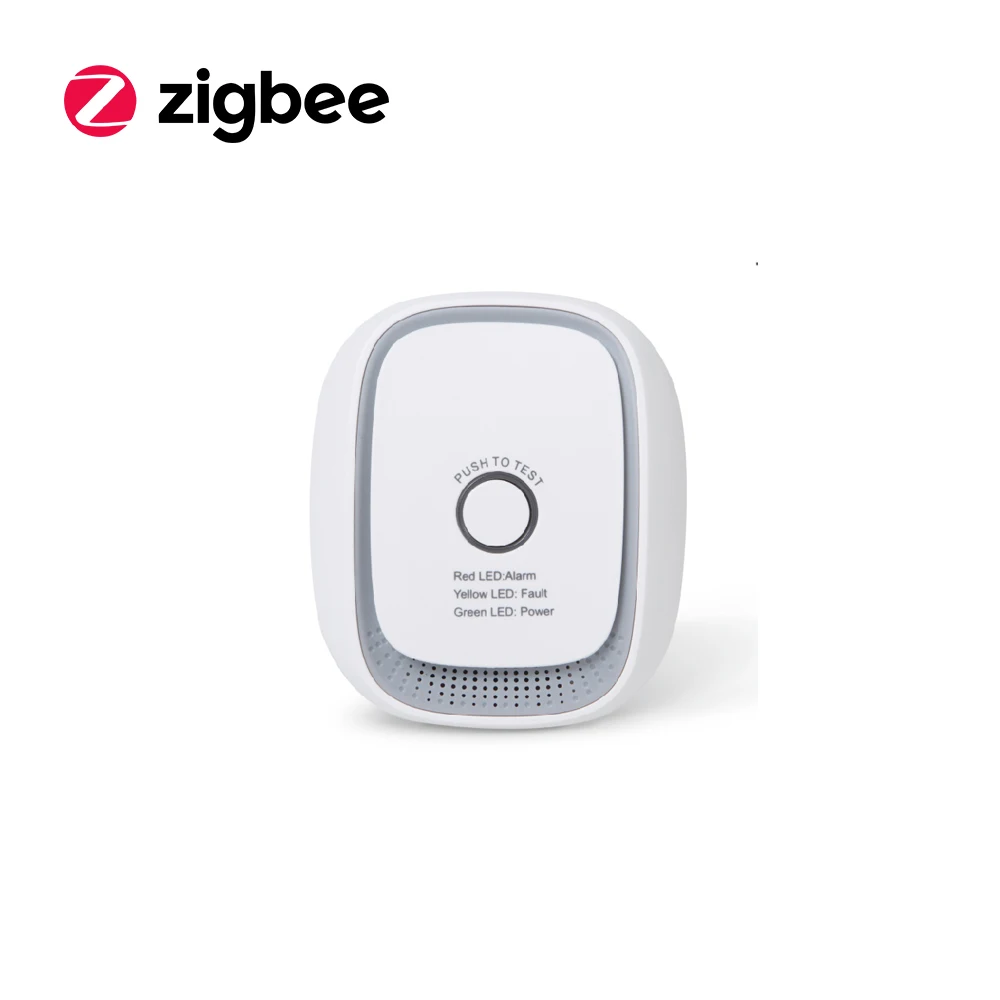 

Zigbee Smart Housing Wifi Combustible Gas Sensor Housing Kitchen Wireless Alarm Remote Control Gas Leak Detector